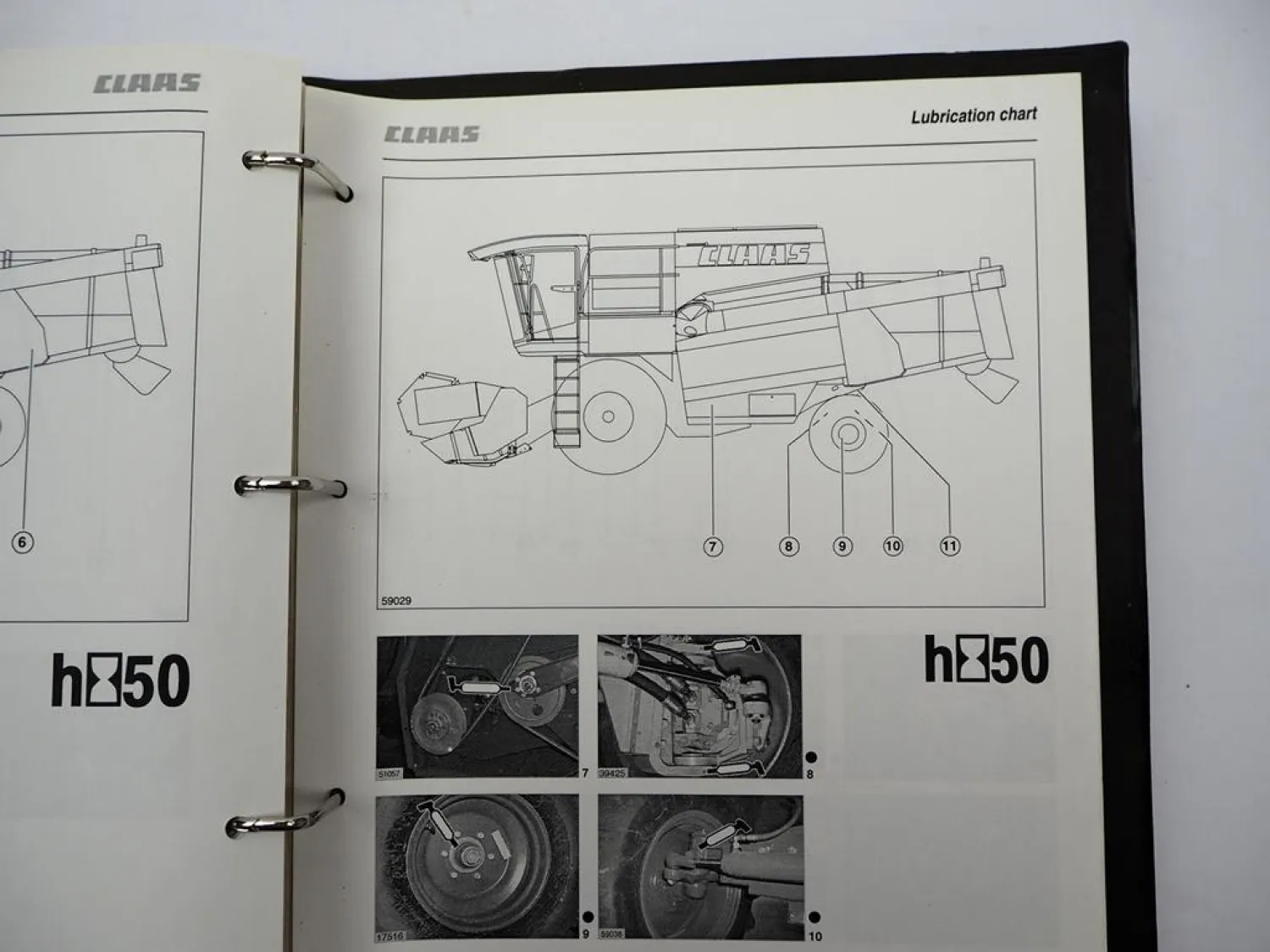 Claas Mega 350 360 Combine Harvester Operators Manual 2004 Englisch