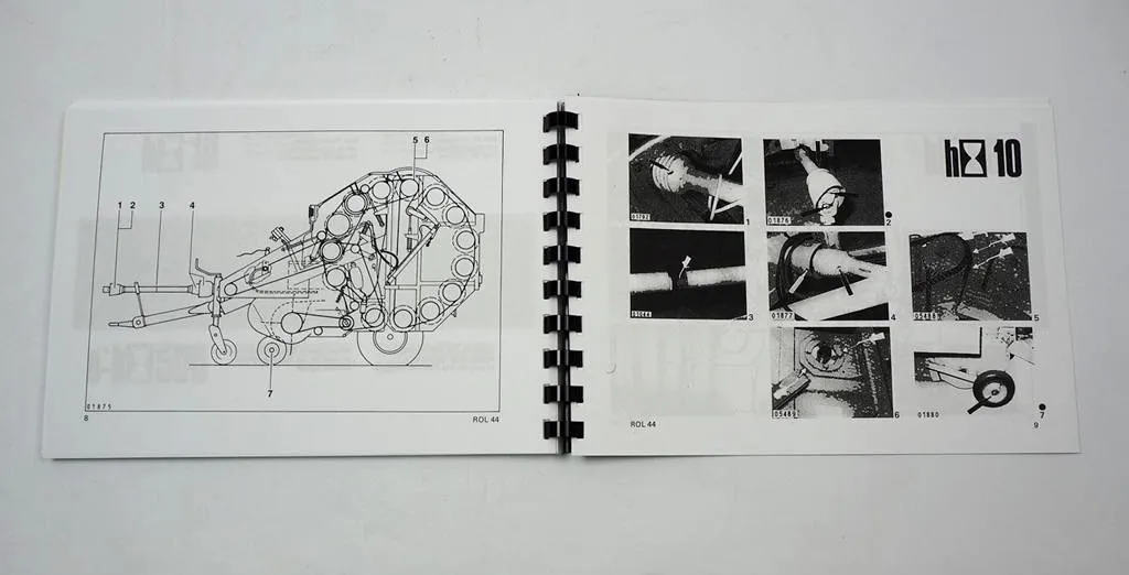 Claas Rollant 44 44S Betriebsanleitung Bedienungsanleitung Operators Manual Notice D´Utilisation