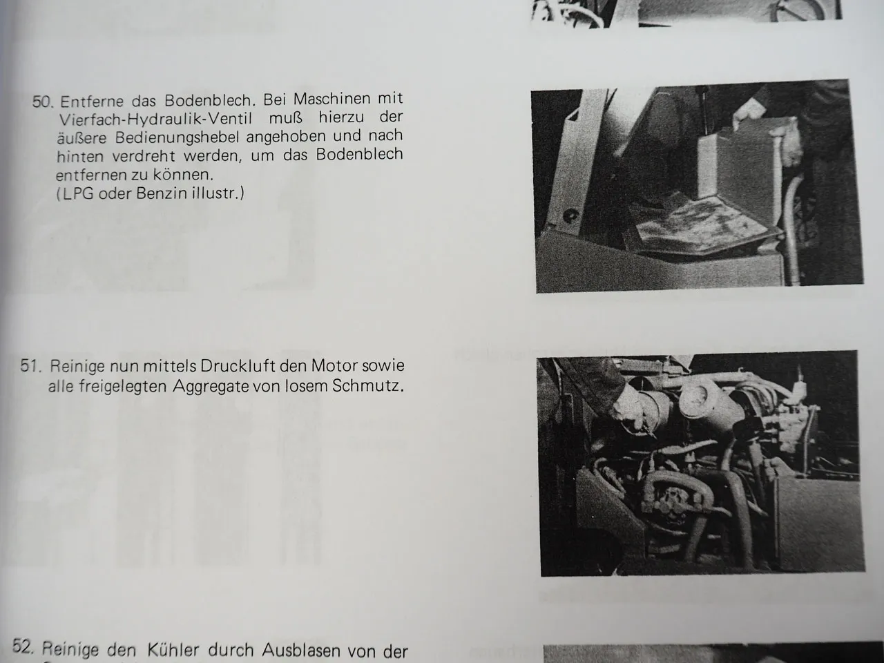 Clark H500 Y20 Y25 Y30 Geplante Wartung Wartungsanleitung 1977