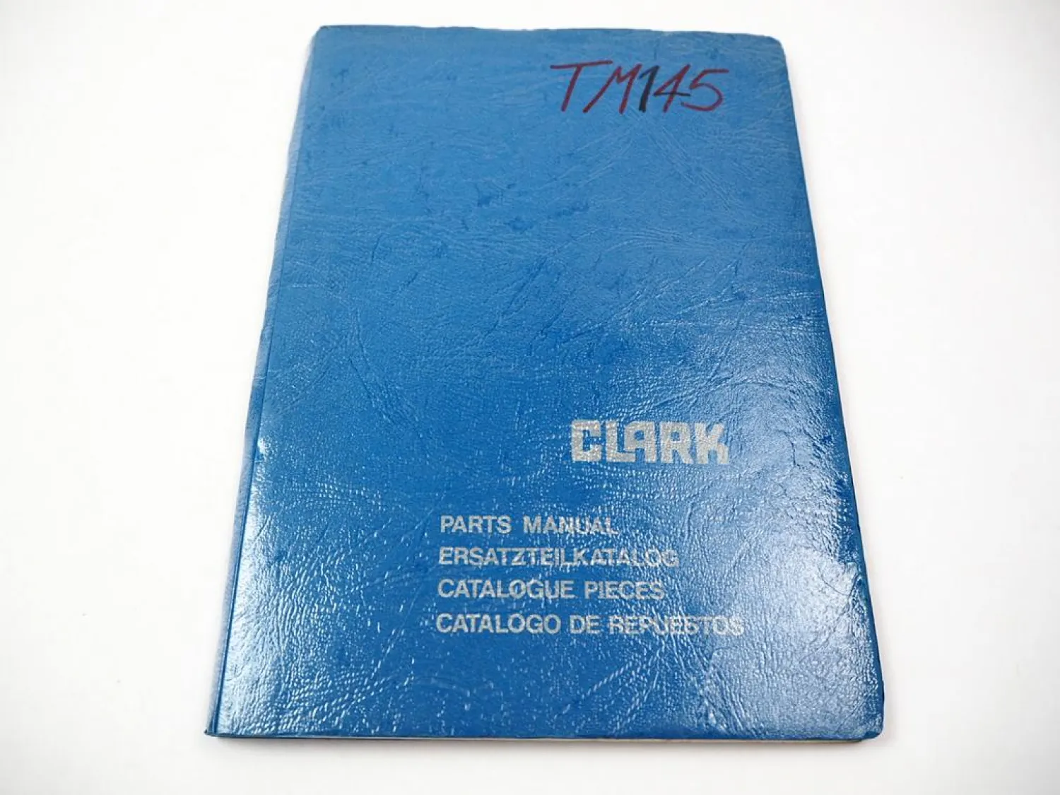 Clark TM145 Gabelstapler Ersatzteilkatalog & Schaltplan 1982 Parts Book