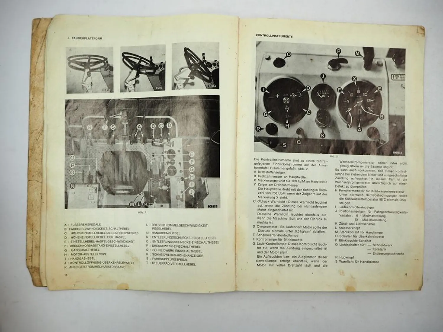 Clayson Sperry New Holland 1540 Mähdrescher Betriebsanleitung Ersatzteilliste