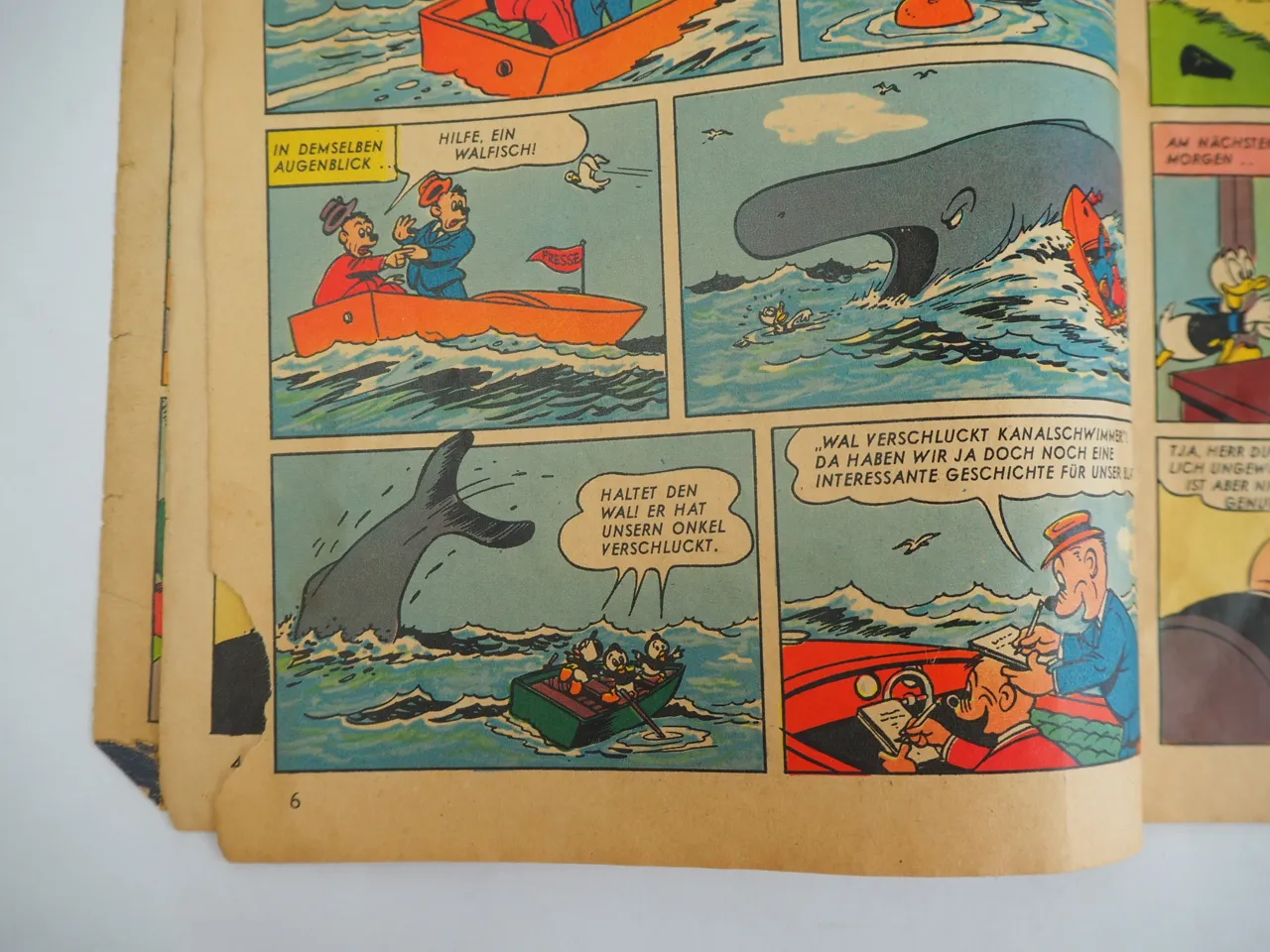 Comic Walt Disneys Micky Maus Nr. 11 von 1954