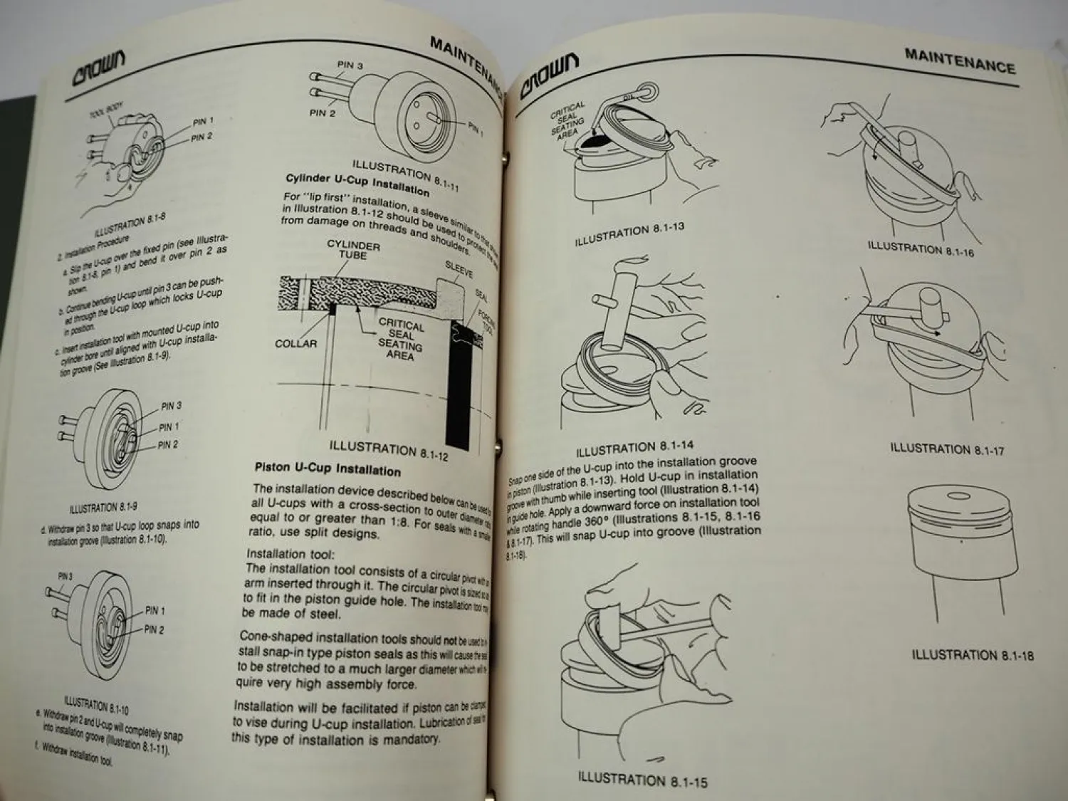 Crown 20 30 40 WB TL Lift Truck Service Repair & Parts Manual Wartung Teilekatalog