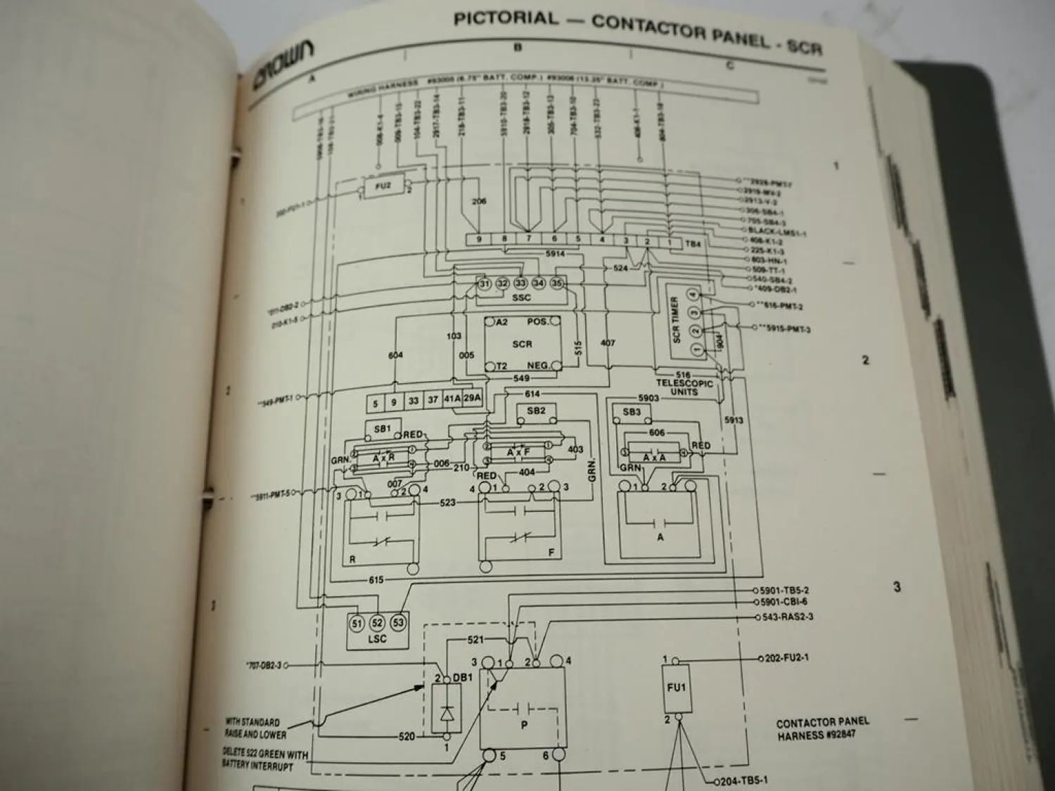 Crown 20 30 40 WB TL Lift Truck Service Repair & Parts Manual Wartung Teilekatalog