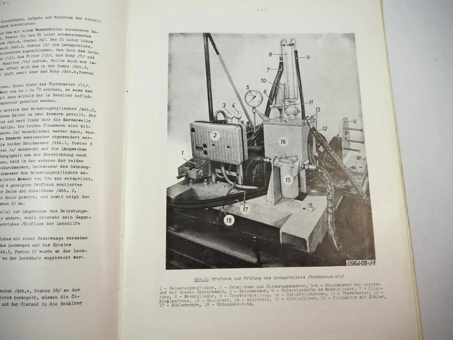 Csepel 069 Kurbelarm Hydrolenkung Werkstatthandbuch Reparatur 1969