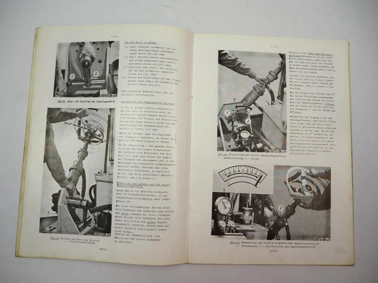 Csepel 069 Kurbelarm Hydrolenkung Werkstatthandbuch Reparatur 1969