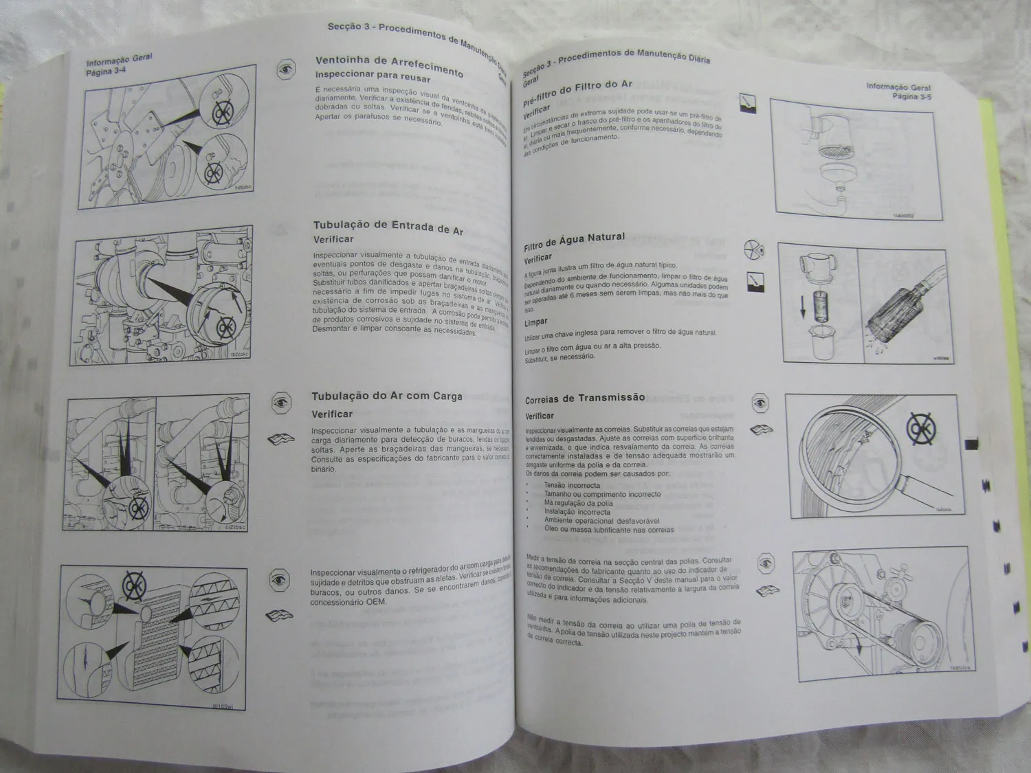 Cummins Motoren EC Richtlinien Bedienungsanleitung Betrieb und Wartung 08/2001