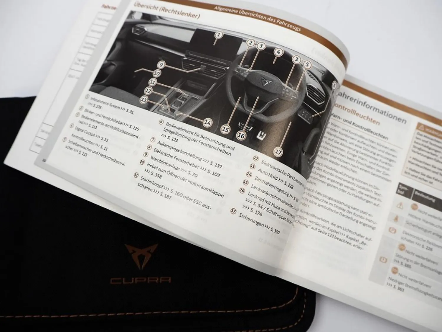 Cupra FORMENTOR KM Betriebsanleitung Bedienung 1/2024 Bordmappe Deutsch