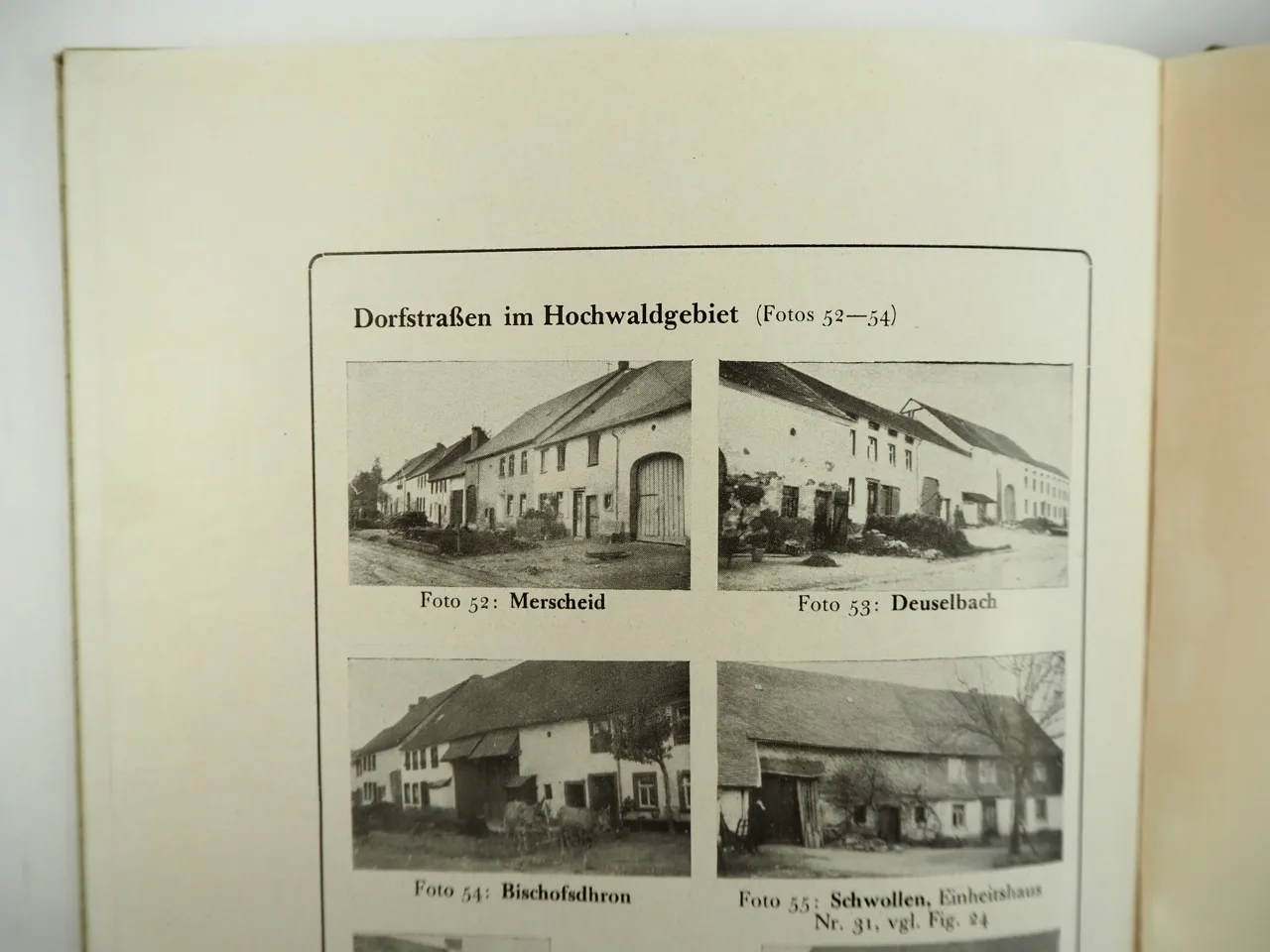 Das Bauernhaus des Hunsrücks und Hochwaldes 1933 Hunsrück Mosel Nahe