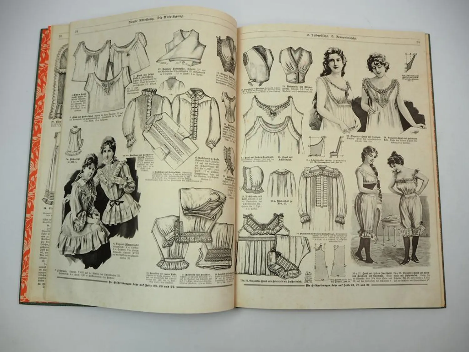 Das Buch der Wäsche Neuauflage Reprint 1992 Herstellung Pflege Stickerei