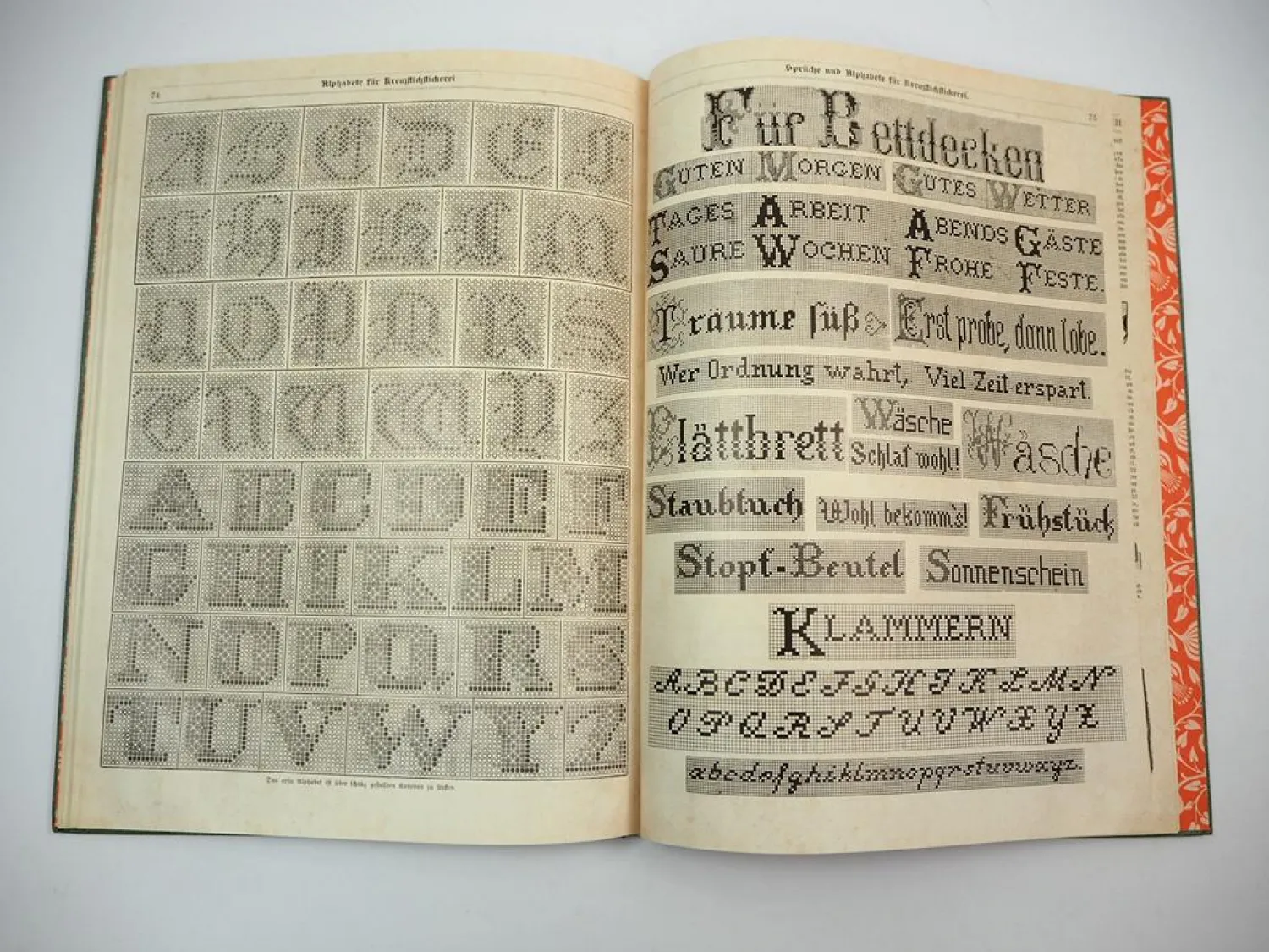 Das Buch der Wäsche Neuauflage Reprint 1992 Herstellung Pflege Stickerei