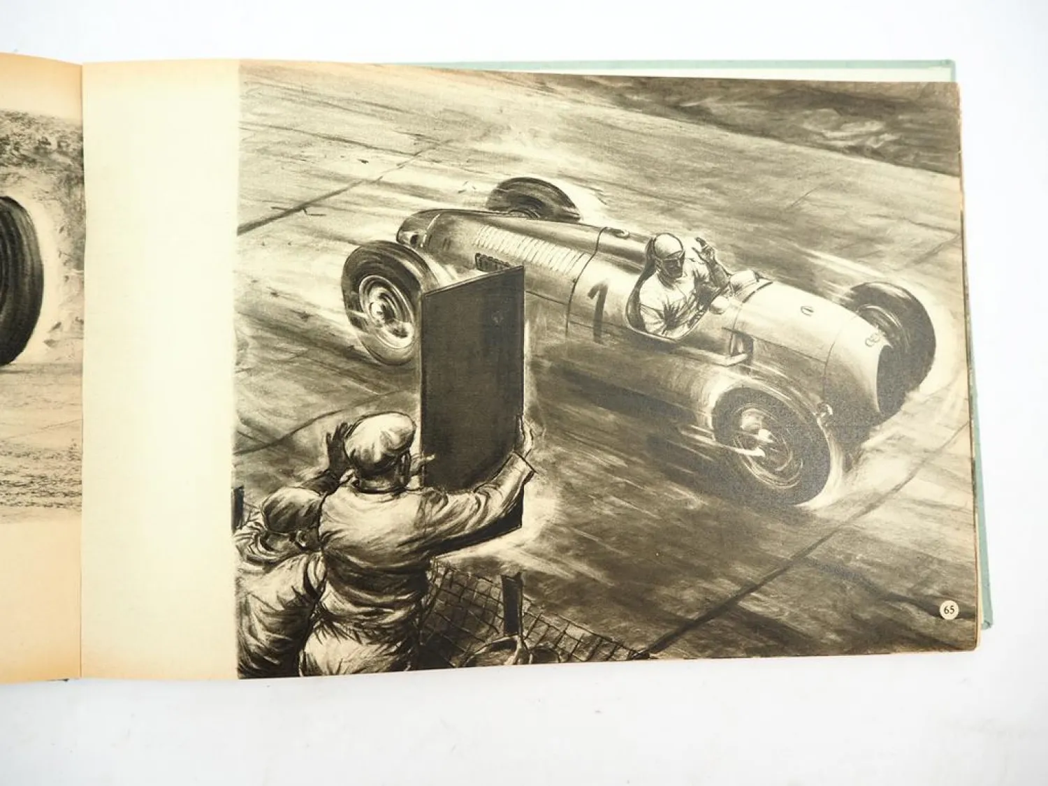 Das grosse Rennen 1955 Autorennen Motorsport Ernst Rosemann Carlo Demand