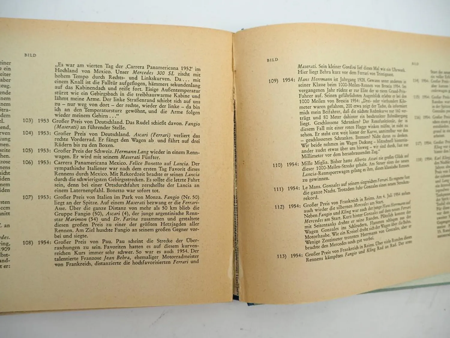 Das grosse Rennen 1955 Autorennen Motorsport Ernst Rosemann Carlo Demand