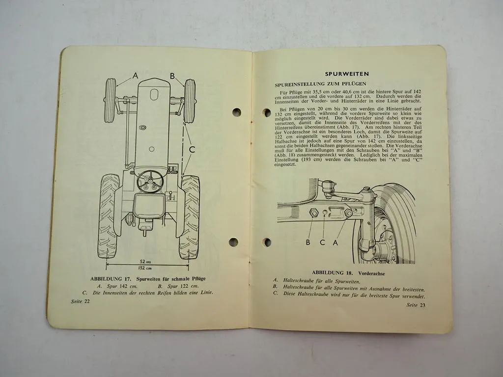 David Brown 850 880 950 990 Schlepper Handbuch Bedienungsanleitung 1962