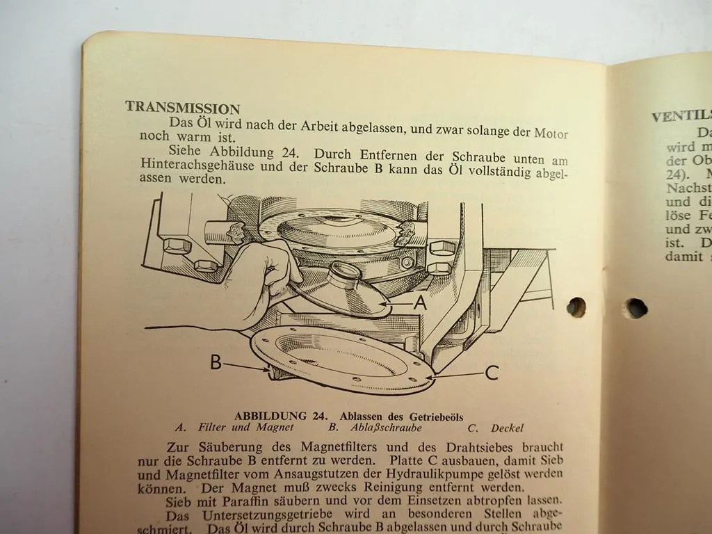 David Brown 850 880 950 990 Schlepper Handbuch Wartungsanleitung 1960er Jahre