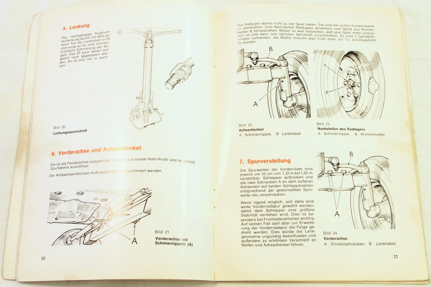 David Brown DB990 Schlepper Betriebsanleitung Bedienung und Pflege ca 1970