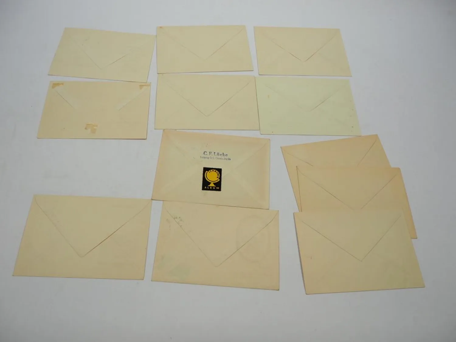 DDR 12x Briefe Ersttagsbriefe Einschreiben mit Briefmarken 1954