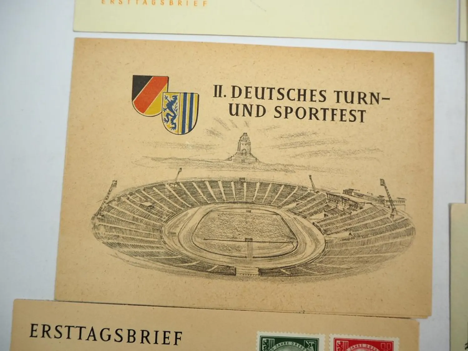 DDR 12x Briefe Ersttagsbriefe Einschreiben mit Briefmarken 1956