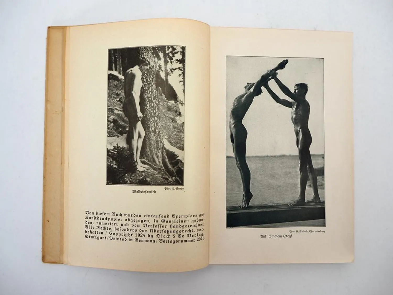 Der Mensch und die Sonne von Hans Suren 1920er Jahre Freikörperkultur FKK