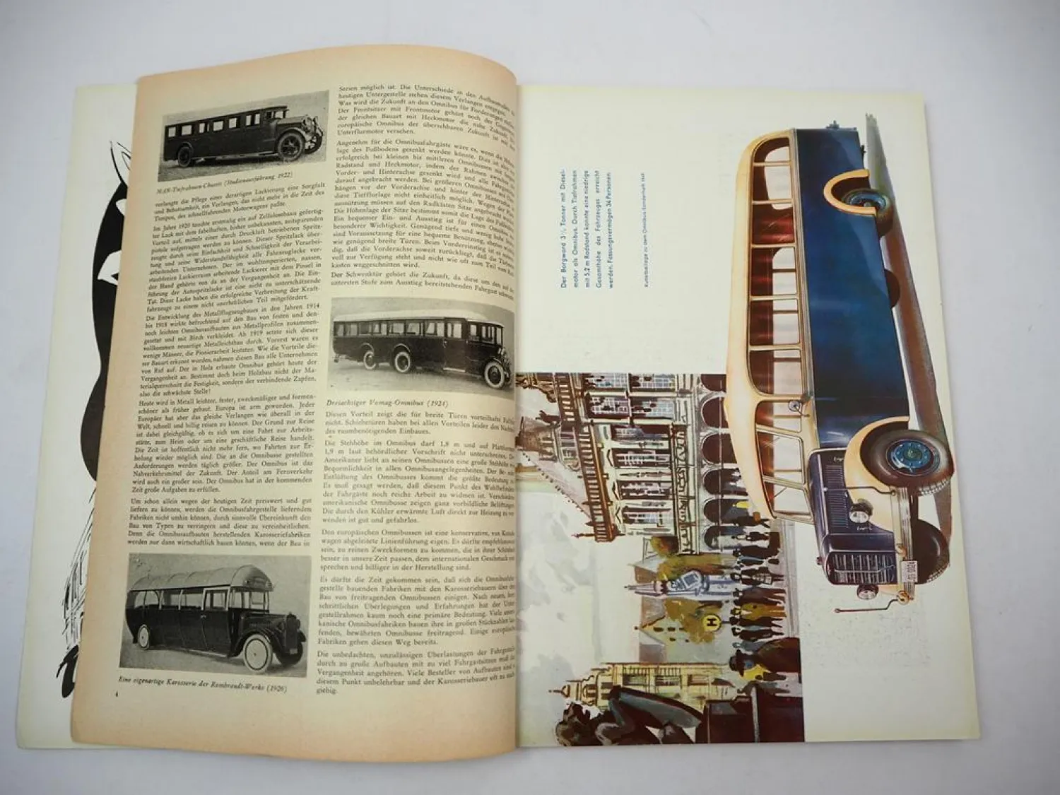 Der Omnibus Zeitschrift Nutzfahrzeug Sonderheft Vogel Verlag München 1949