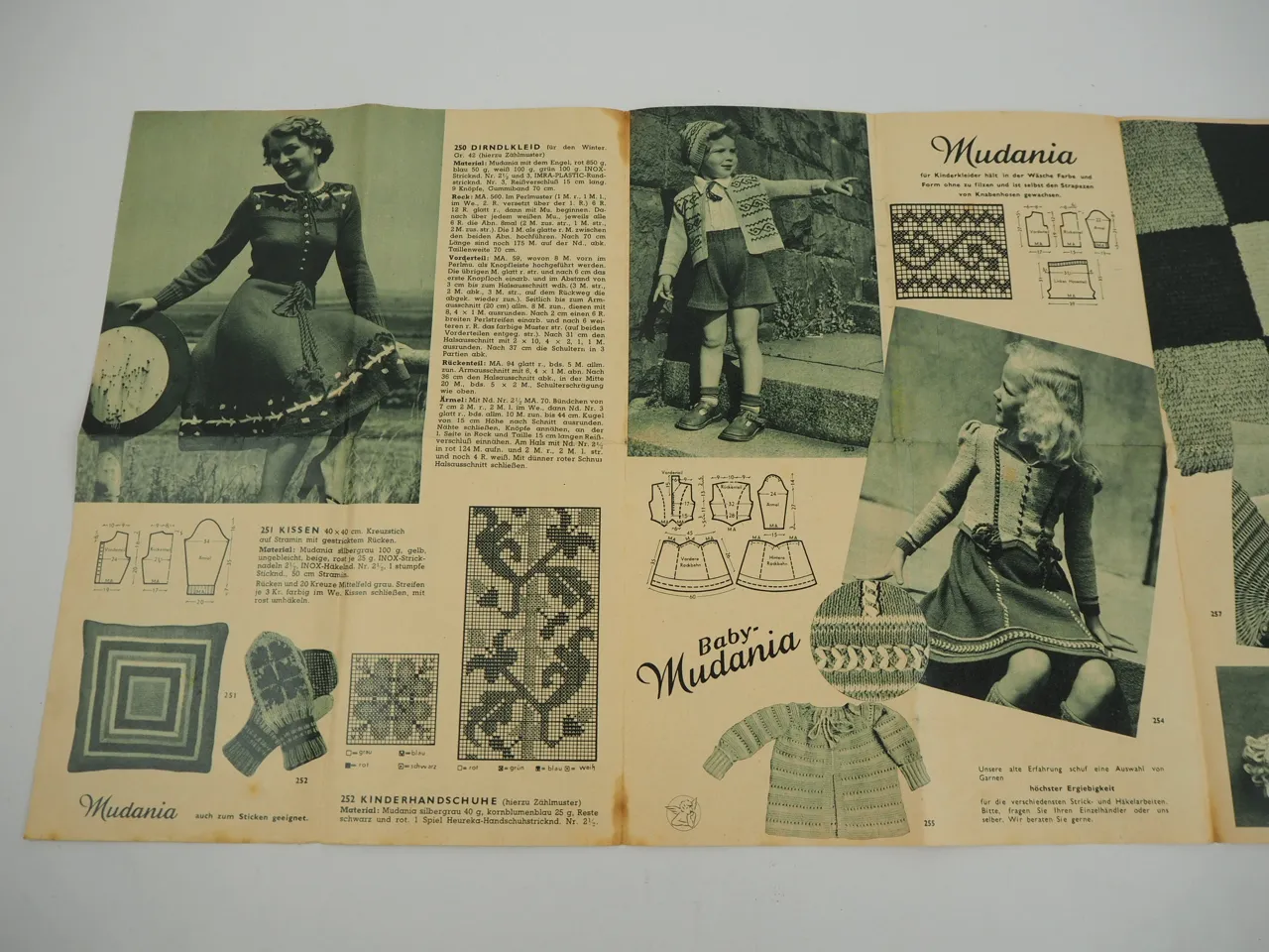 Der strickende Engel Strickvorlage Kreuzstich Ermen & Engels Engelskirchen