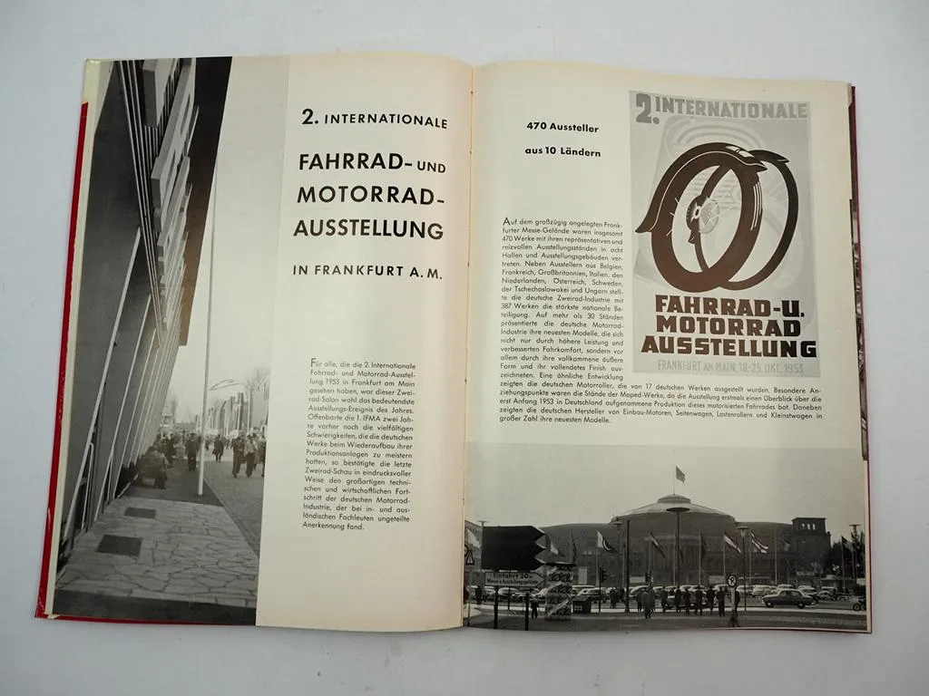 Deutsche Motorräder Motorroller Mopeds 1954 Zweirad Gesellschaft mbH Frankfurt