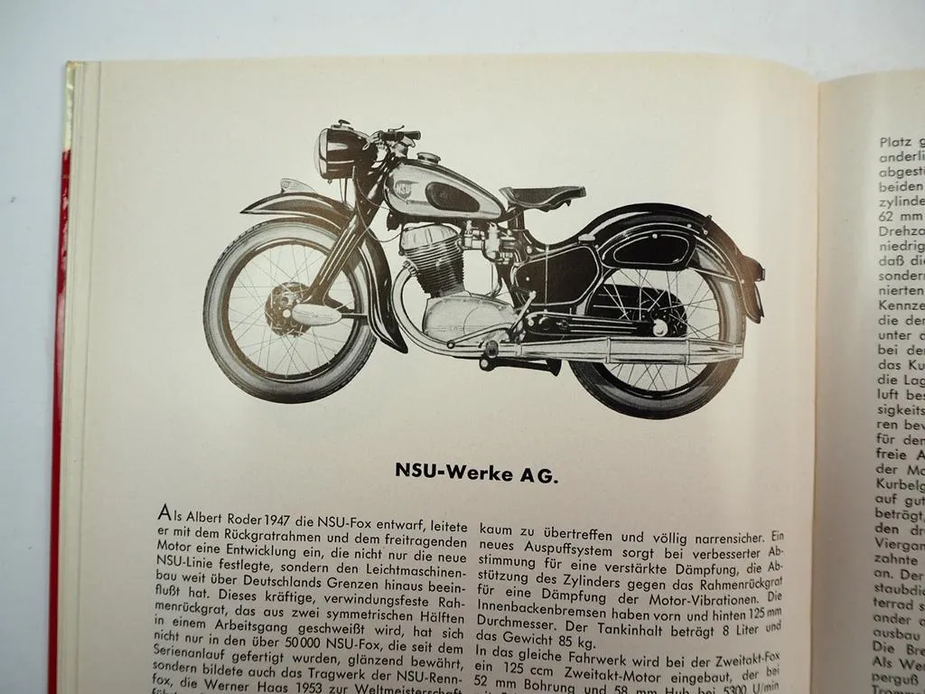 Deutsche Motorräder Motorroller Mopeds 1954 Zweirad Gesellschaft mbH Frankfurt