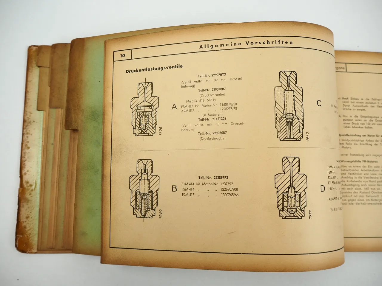 Deutz 11 PS - 60 PS Schlepper Handbuch Richtlinien für die Werkstatt 1956