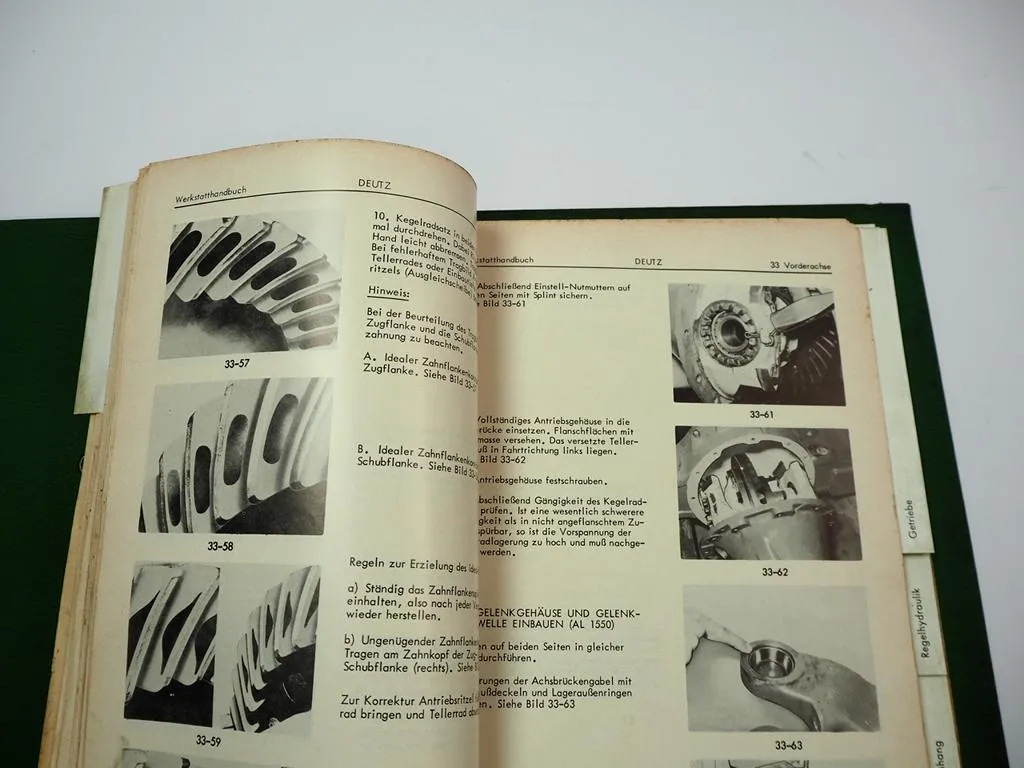 Deutz 7506 8006 9006 10006 Traktor Werkstatthandbuch 1970 Reparaturanleitung