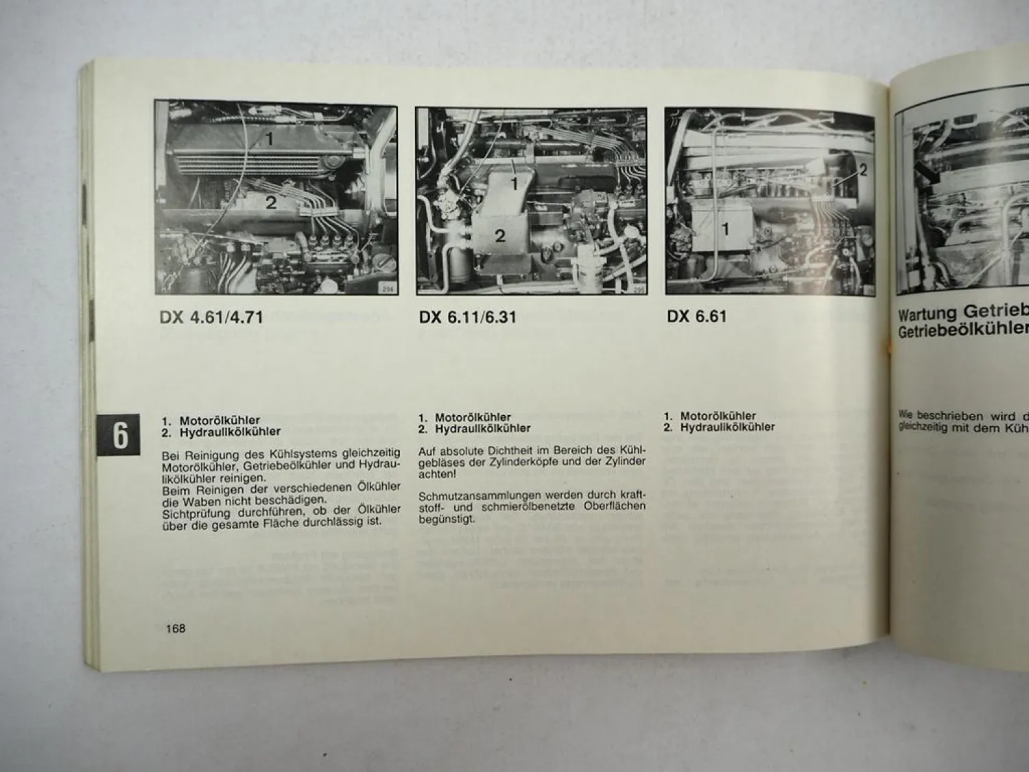 Deutz AgroStar 4.61 4.71 6.11 6.31 6.61 Bedienung Betriebsanleitung 1990