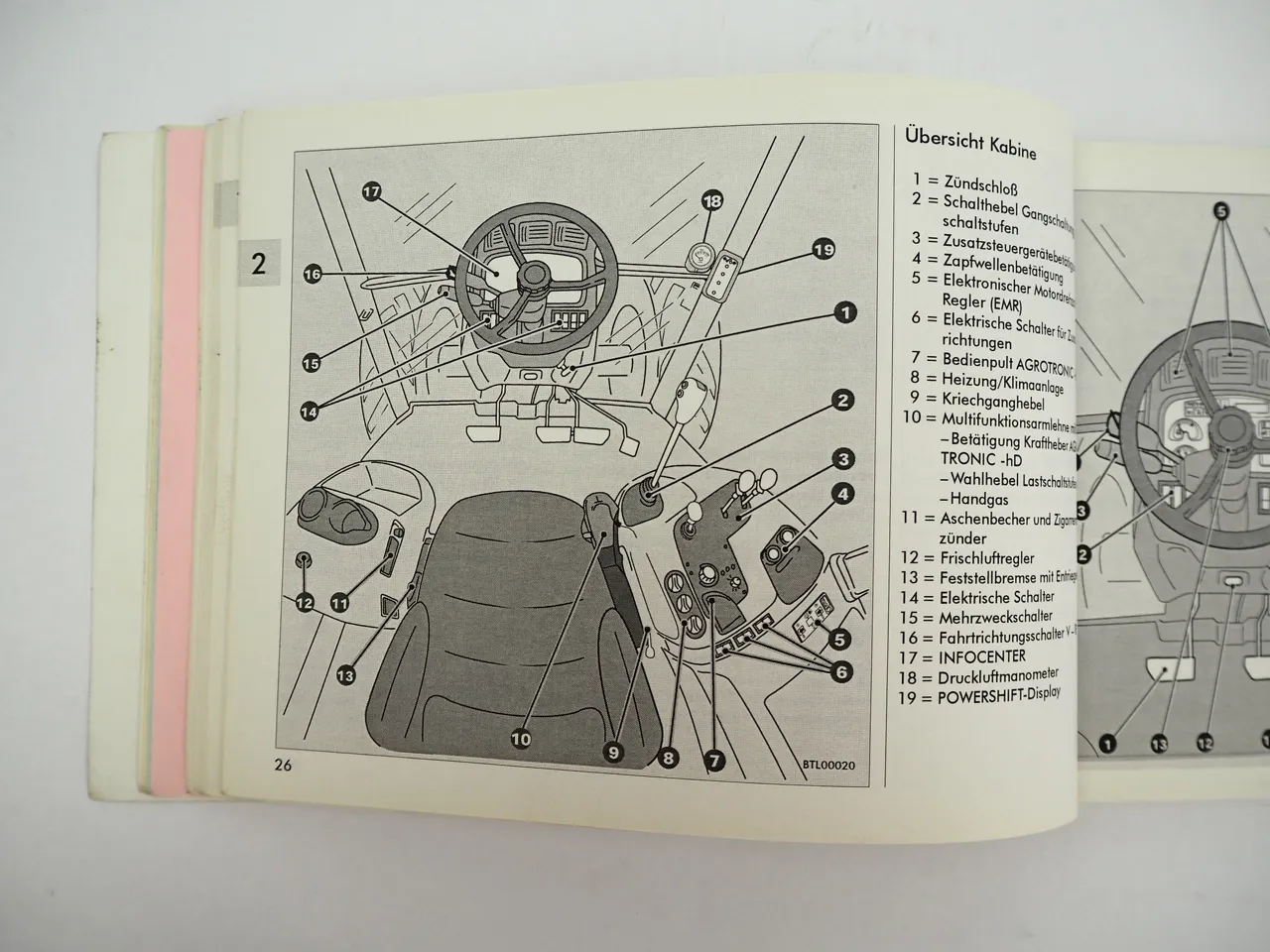 Deutz Agrotron 230 260 Bedienungsanleitung Betriebsanleitung 1999