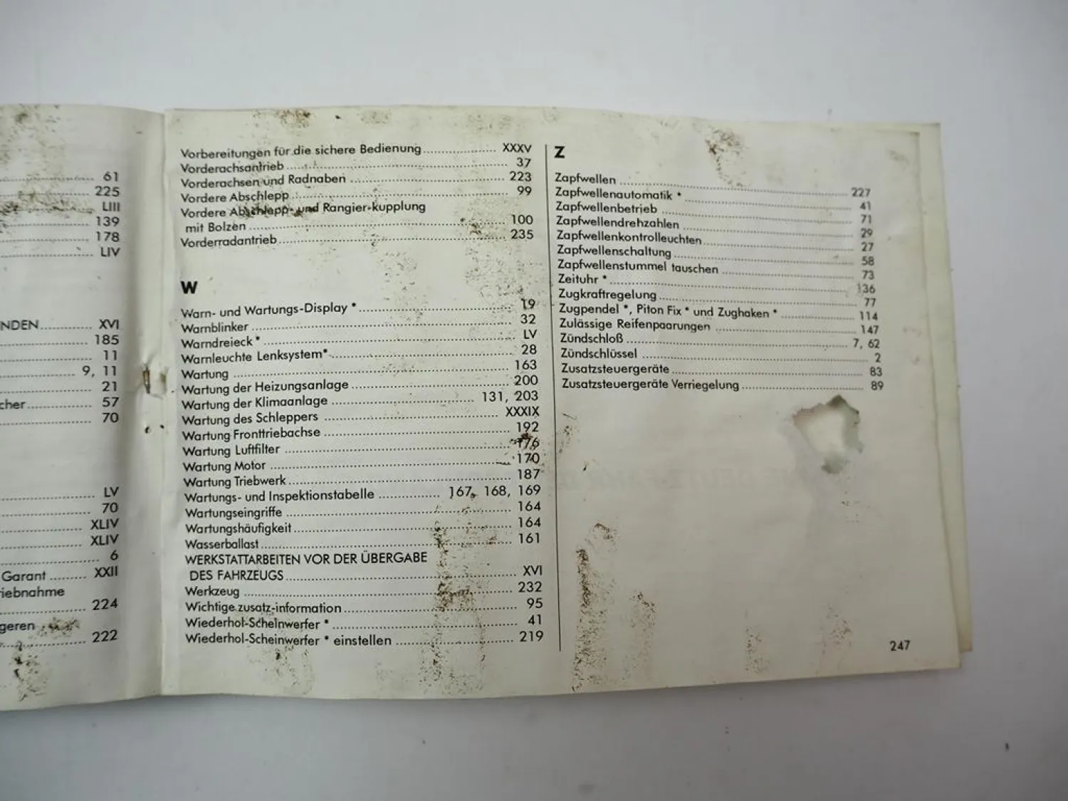 Deutz Agrotron 80 90 100 105 Betriebsanleitung Bedienungsanleitung 2003