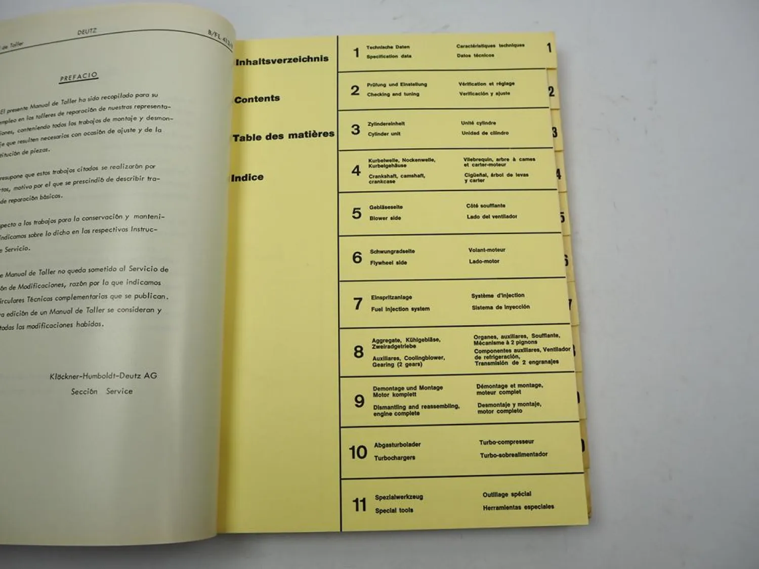 Deutz BF 6 8 10 12 L 413 F Motor Werkstatthandbuch Workshop manual 1977