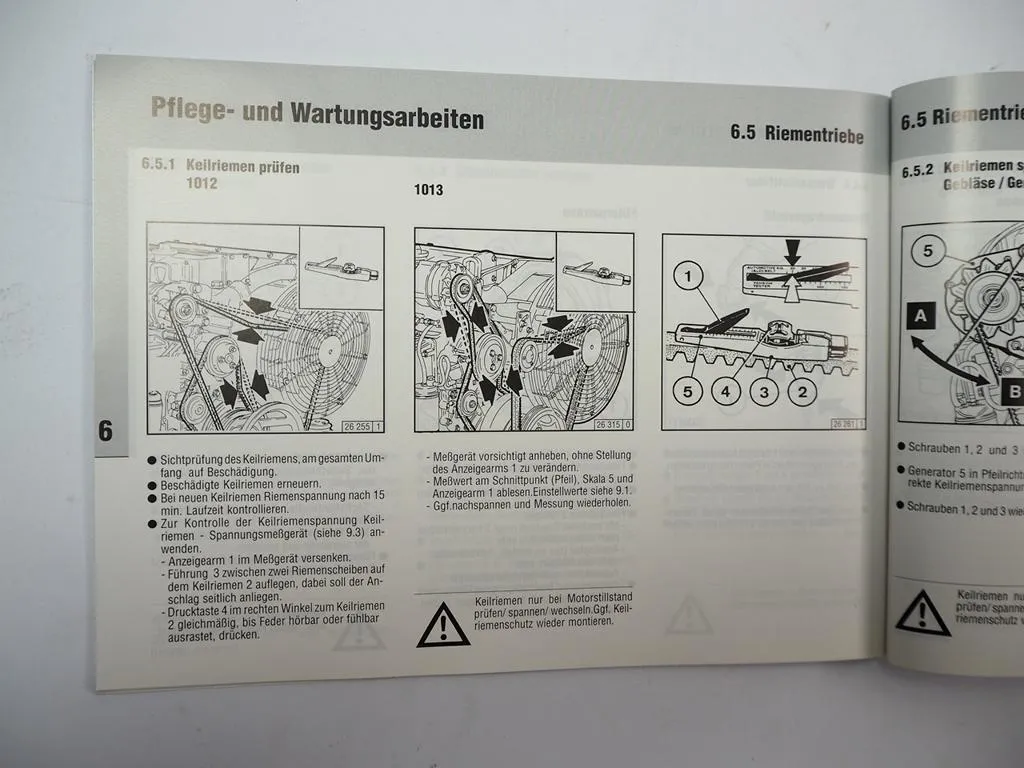 Deutz BF4M BF6M 1012 1013 E C EC CP ECP Motor Betriebsanleitung 1996