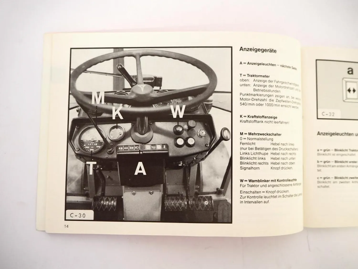 Deutz D 6807 7207 7807 C Betriebsanleitung Wartung Bedienungsanleitung 1981