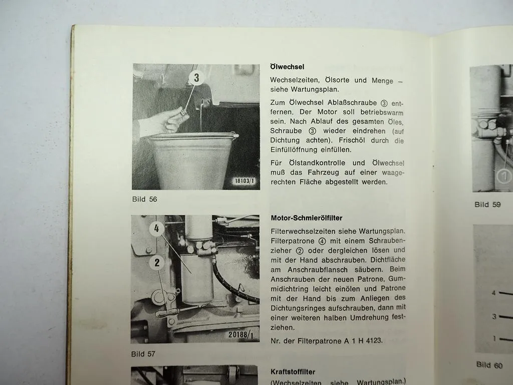 Deutz D5206 D6206 Traktor Betriebsanleitung Bedienungsanleitung 1974