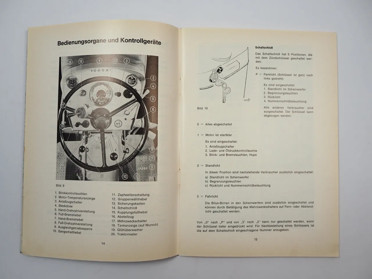 Deutz D6006 Schlepper Bedienungsanleitung Betriebsanleitung 1967