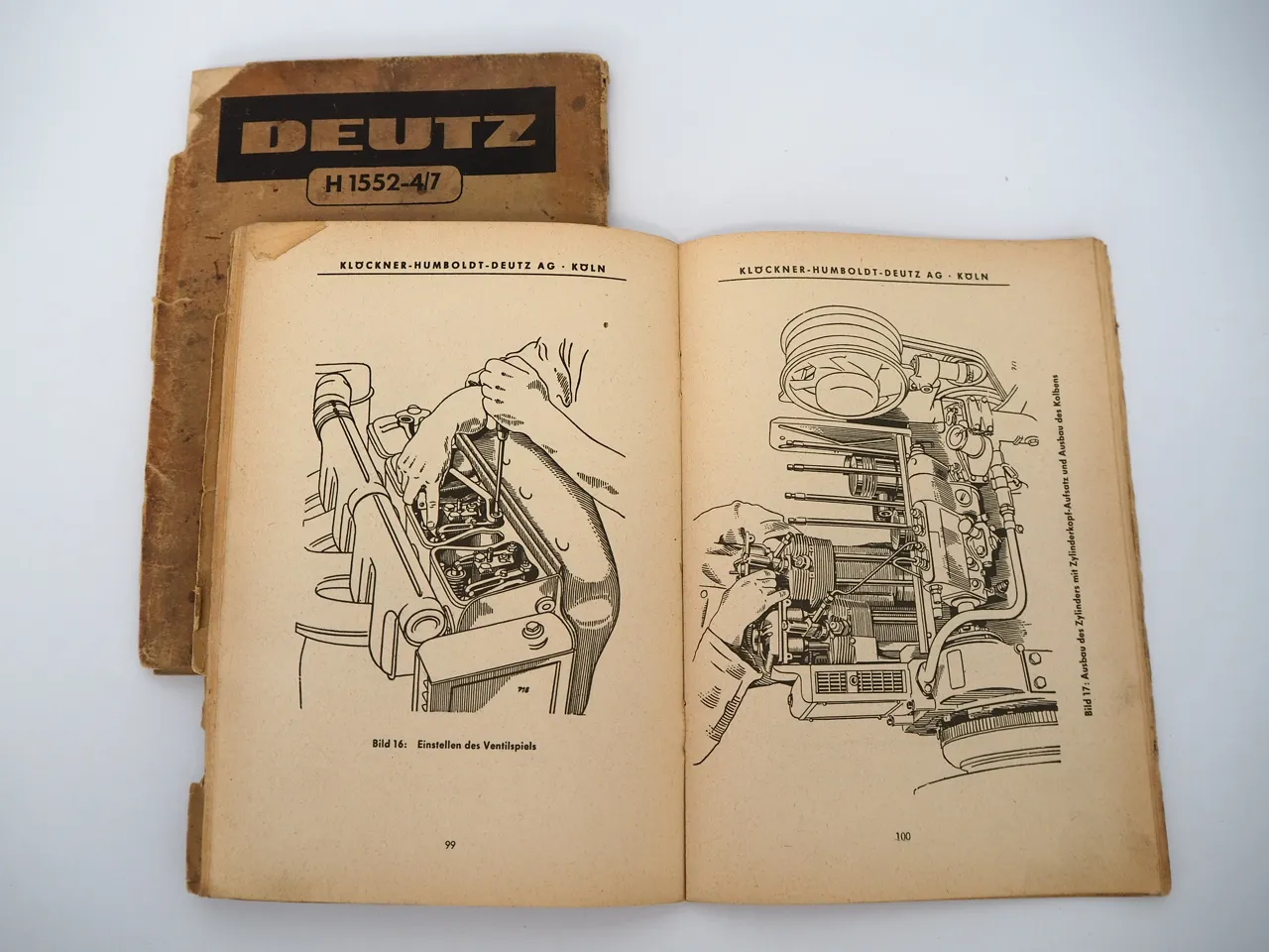 Deutz DK75 Raupenschlepper 65PS Betriebsanleitung Bedienungsanleitung