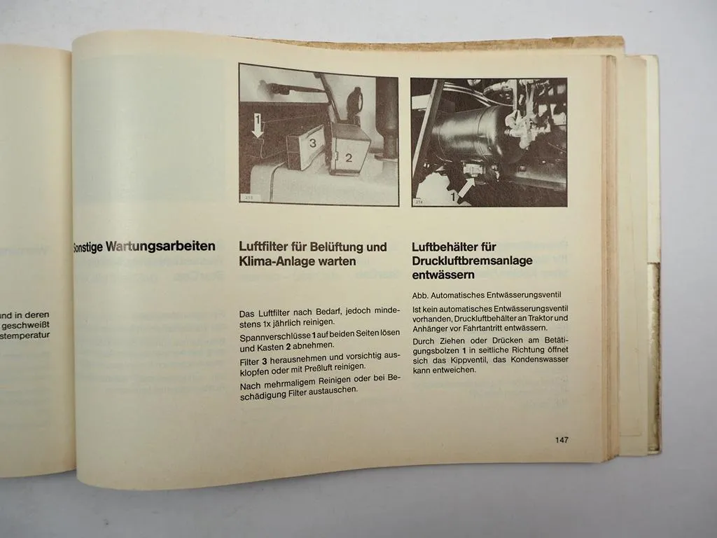 Deutz DX 3.10 3.30 3.50 3.70 3.90 Traktor Betriebsanleitung Bedienung 1984