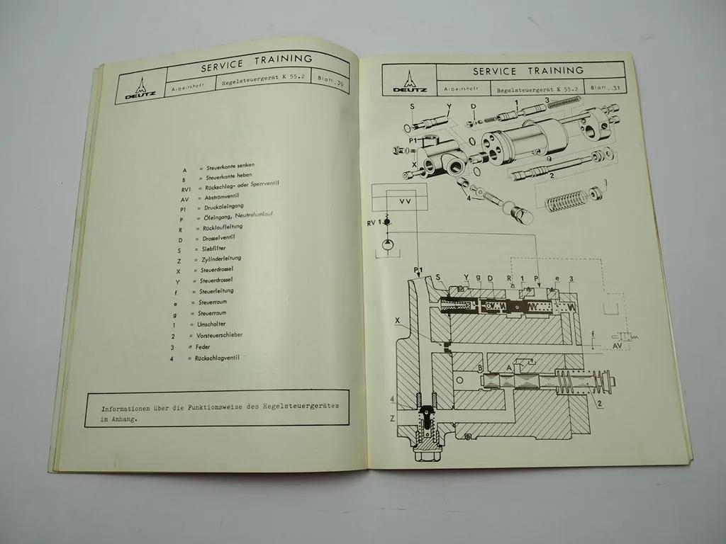 Deutz DX 85 90 110 140 160 Kundendienst Schulung Grundlehrgang T7 Juni 1980