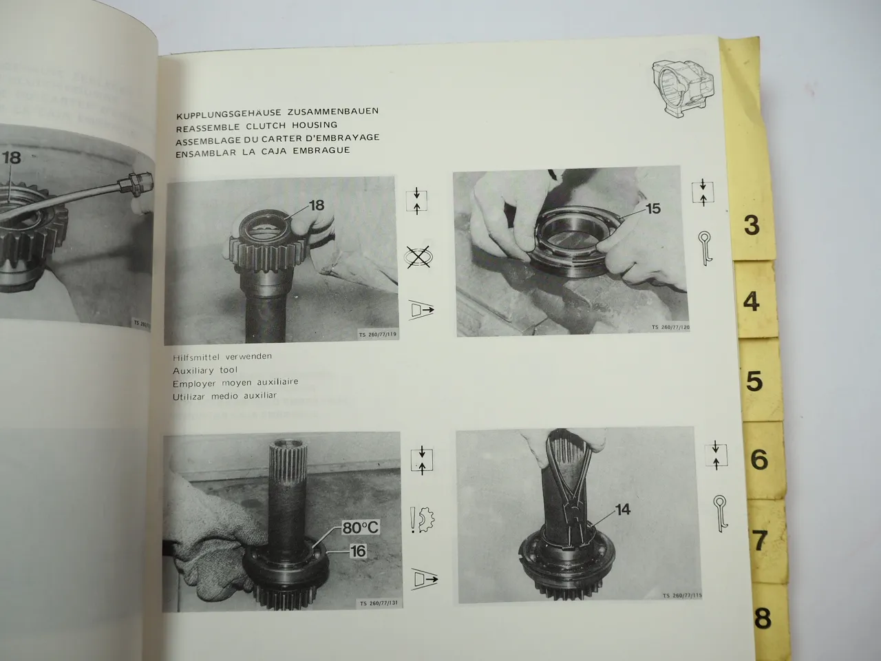 Deutz DX 140 160 Werkstatthandbuch Getriebe TW1200 Workshop Manual 1978
