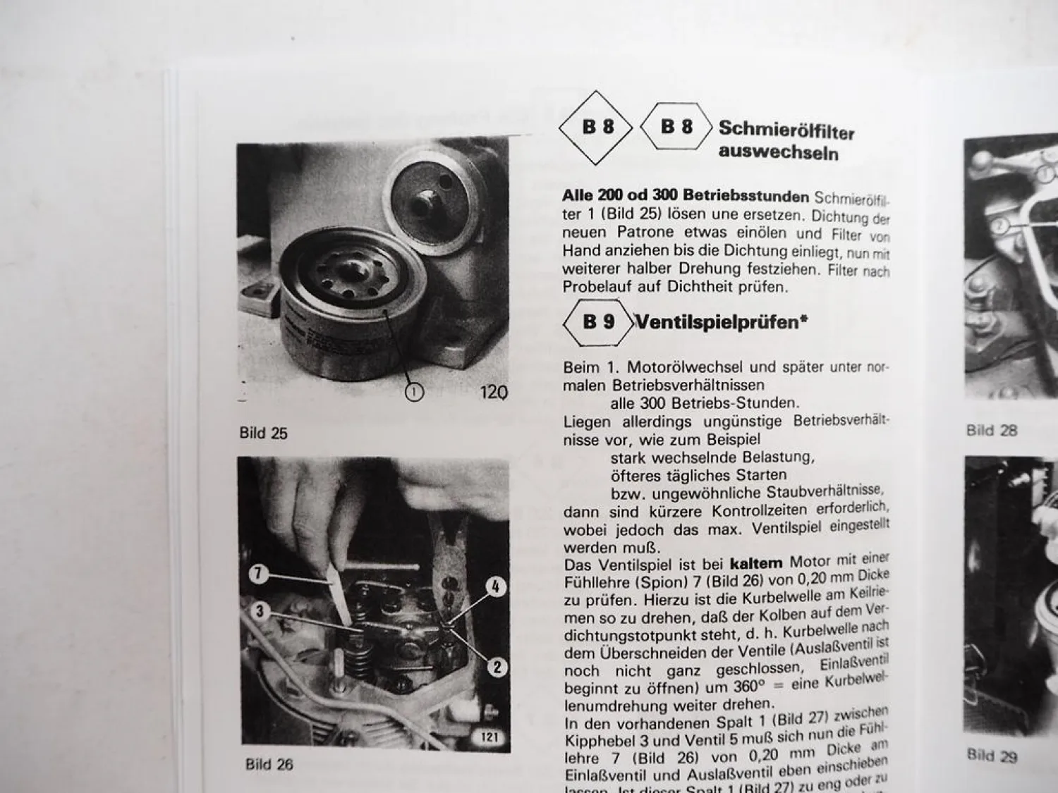 Deutz F1L 208D F1L 210D Motor Bedienungsanleitung Betriebsanleitung