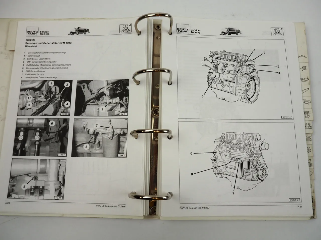 Deutz Fahr 5670 5680 5690 Mähdrescher Service Training Werkstatthandbuch 2001