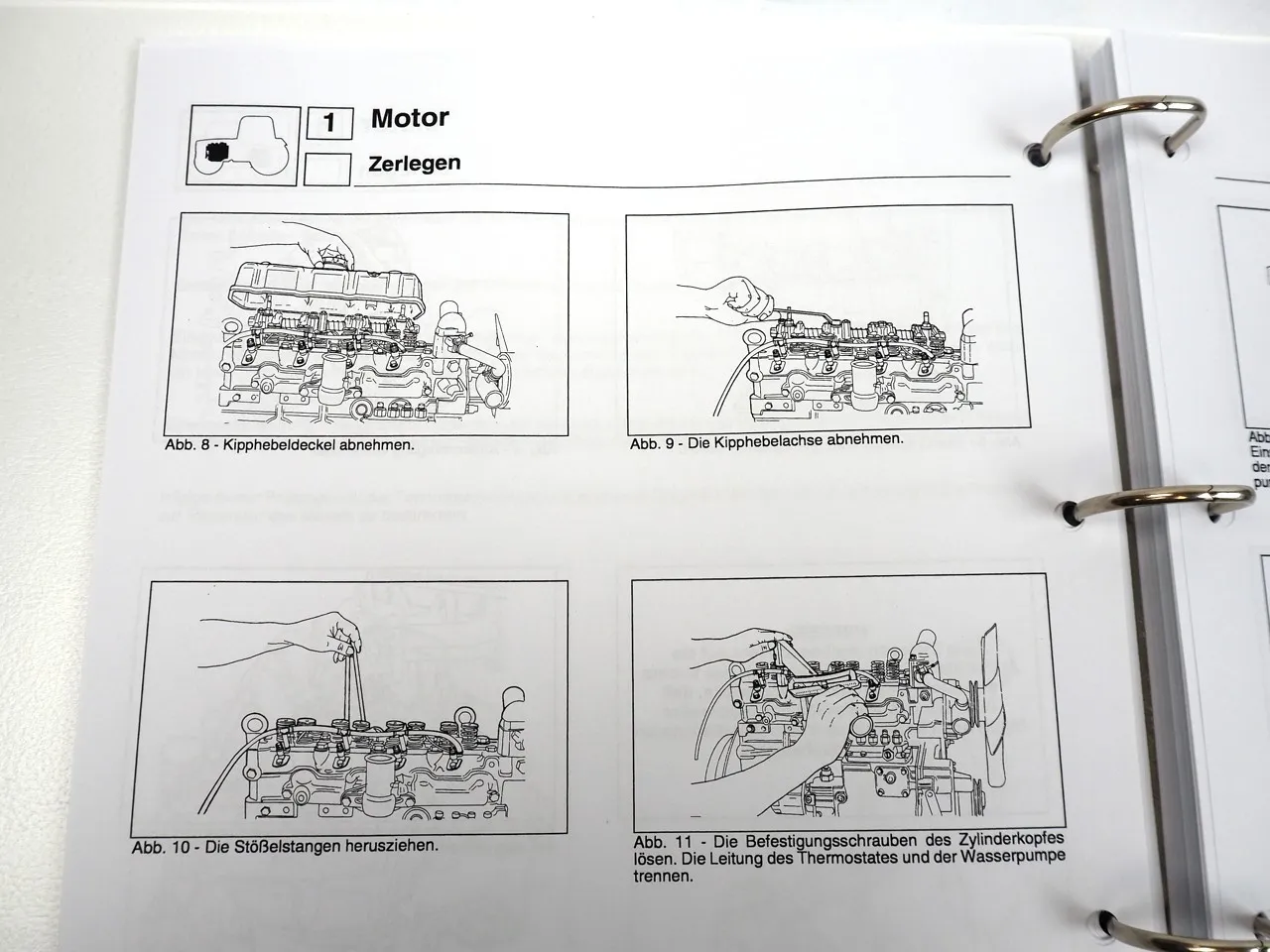Deutz Fahr Agrokid 25 35 45 Werkstatthandbuch Reparaturhandbuch 7/1997