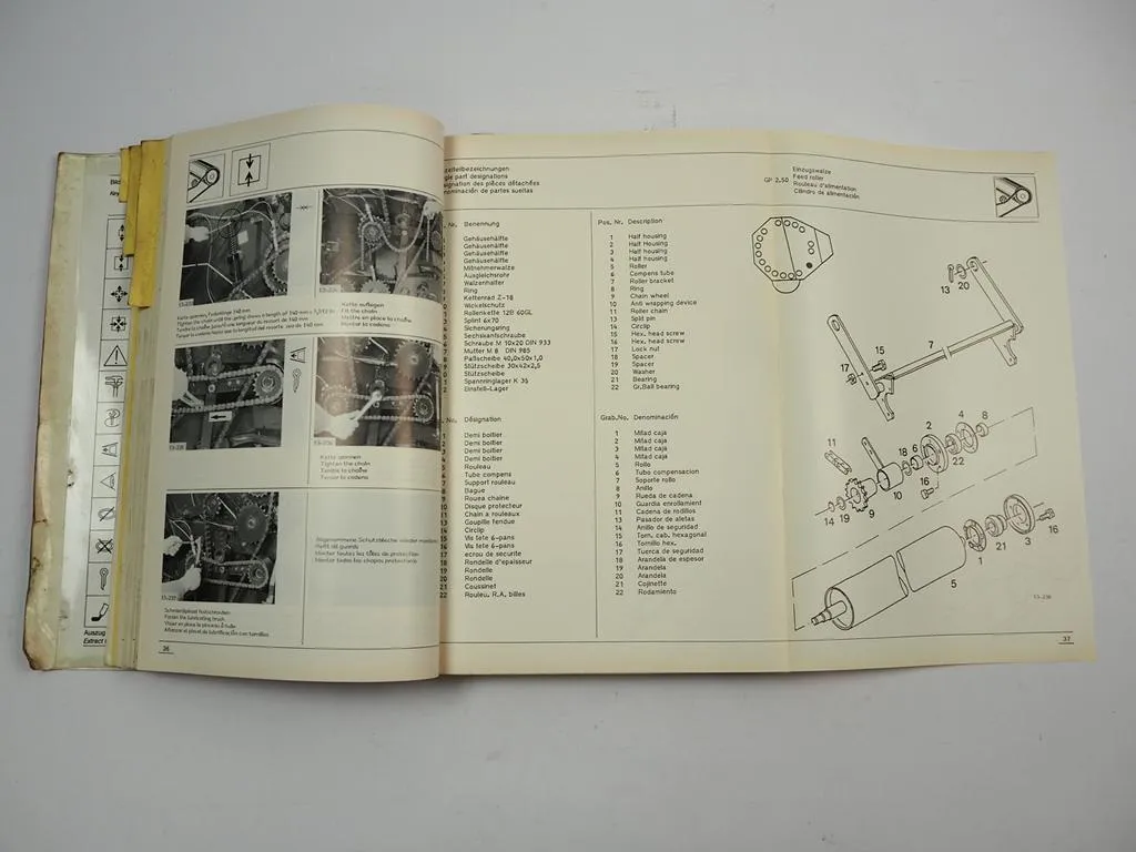 Deutz Fahr GP 2.30 2.50 Großballenpresse Werkstatthandbuch Reparatur 1987