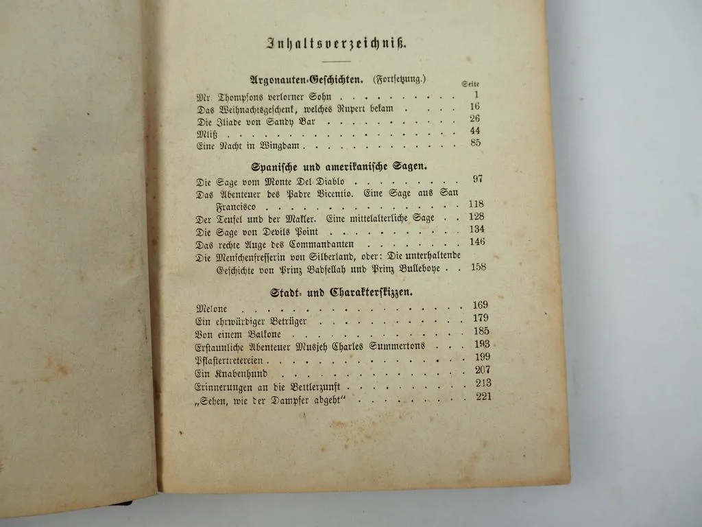 Die Argonauten Geschichten von Bret Harte 2. Band 1873