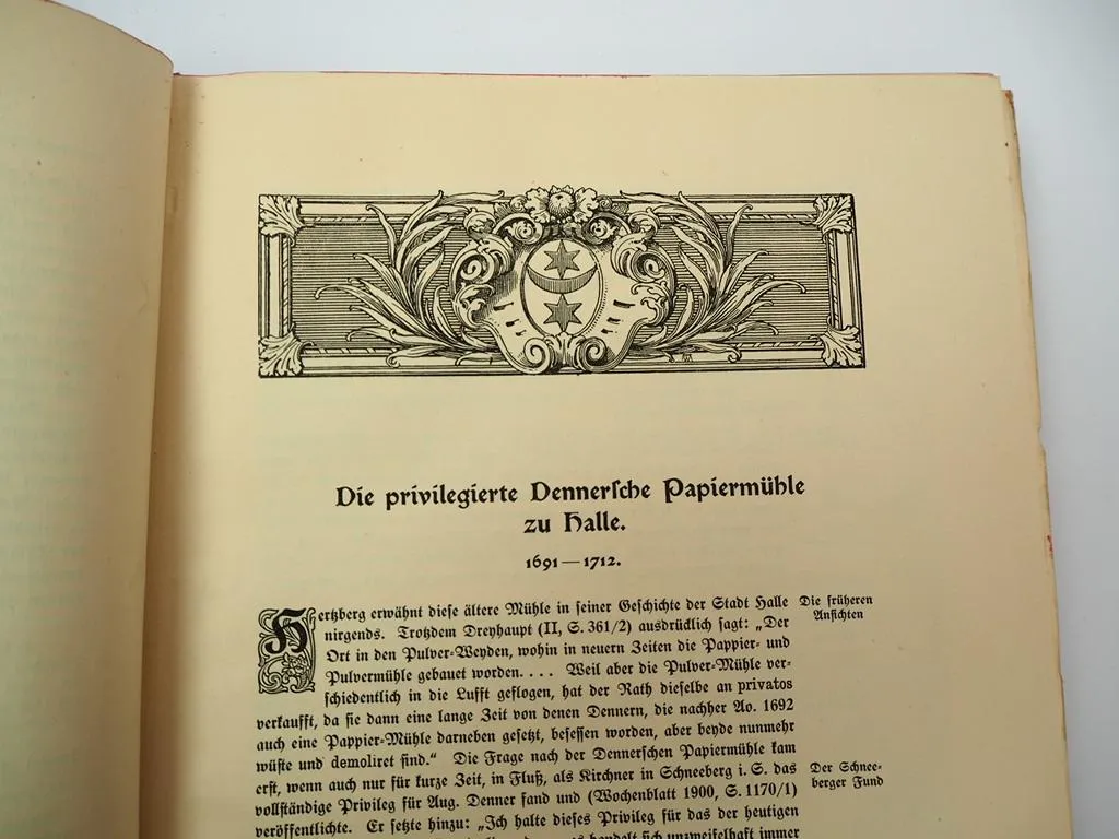 Die Cröllwitzer Papierfabrik Chronik Kröllwitz Halle Saale 1914