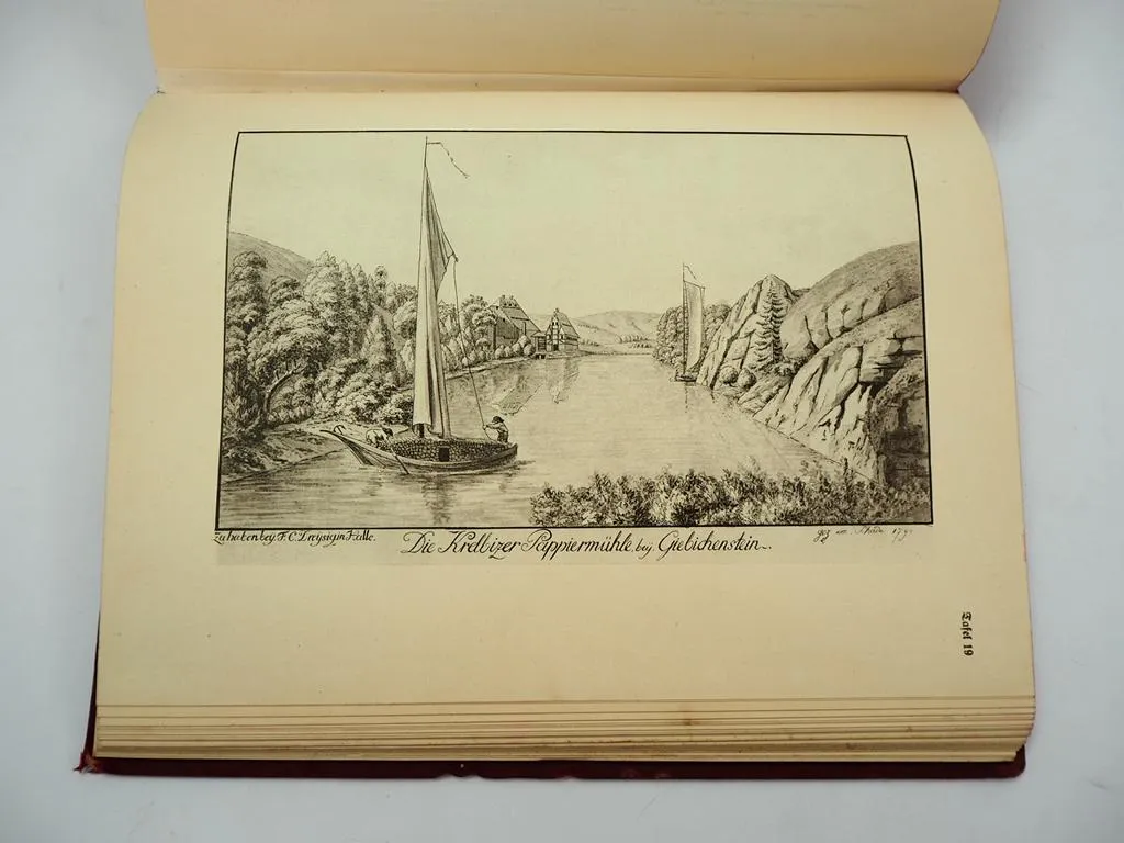 Die Cröllwitzer Papierfabrik Chronik Kröllwitz Halle Saale 1914