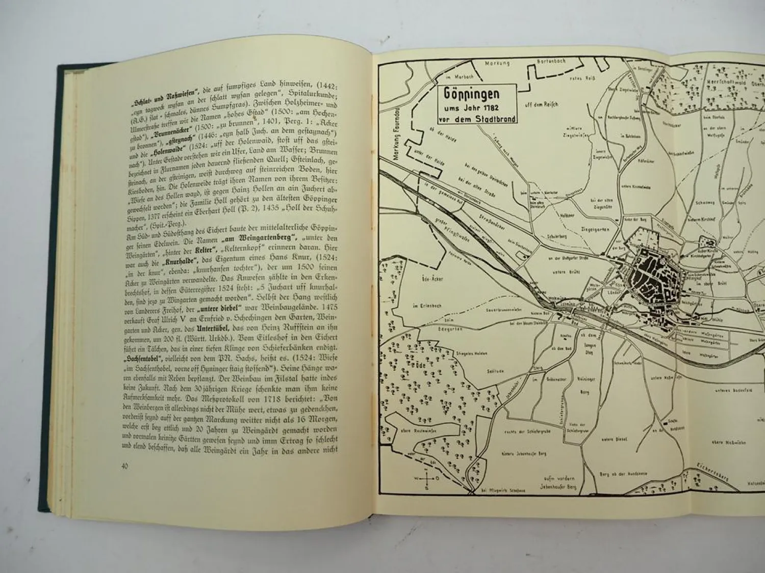 Die Geschichte der Stadt Göppingen 1.Teil 1937 Karl Kirschmer Baden-Württemberg