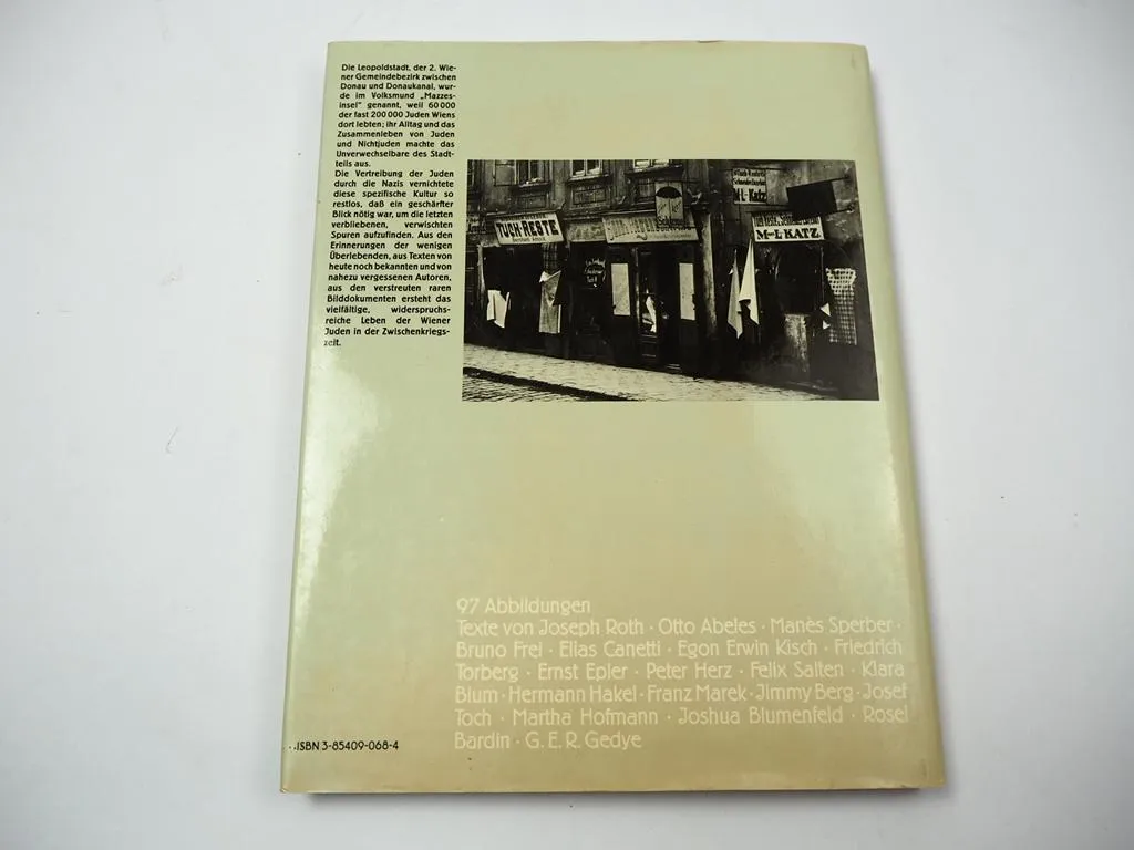 Die Mazzesinsel Juden in Wien 1918 - 1938 Ausgabe 1984 Löcker Verlag